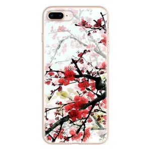 Чехол с принтом САКУРЫ на iPhone 8 Plus (Красивая Сакура)