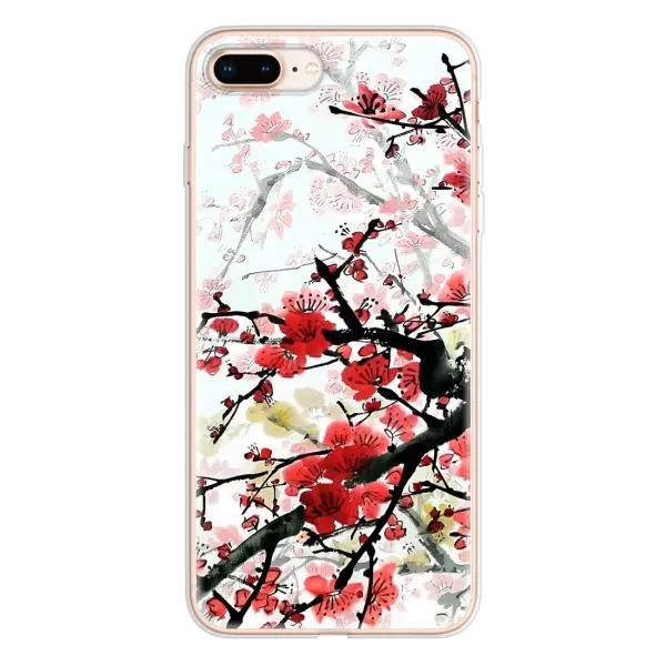 Чехол с рисунком «Красивая Сакура» для iPhone 8 Plus Чехол с рисунком «Красивая Сакура» для iPhone 8 Plus