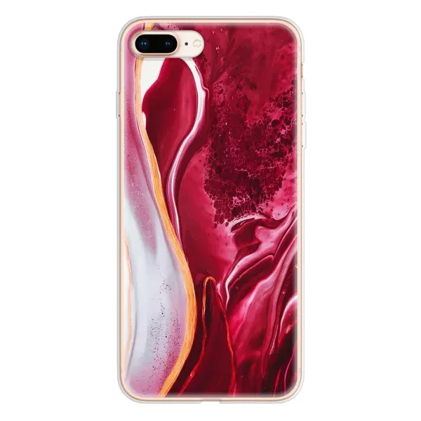 Чохол з малюнком «Червоний мрамор» для iPhone 8 Plus Чохол з малюнком «Червоний мрамор» для iPhone 8 Plus