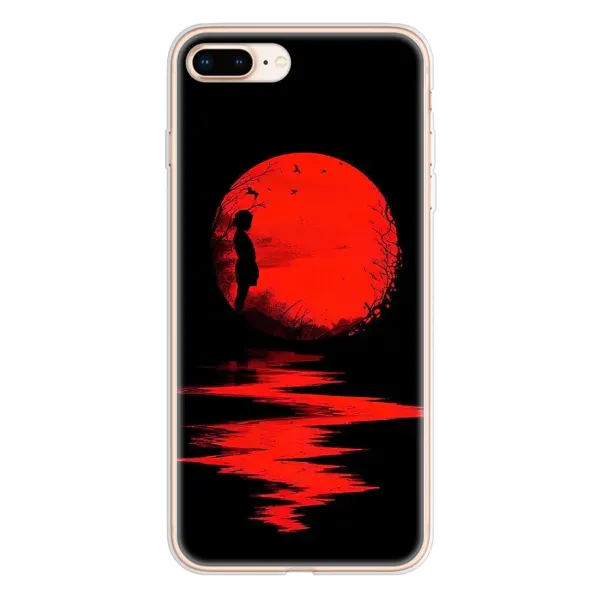 Чохол з малюнком «Червоний Захід сонця» для iPhone 8 Plus