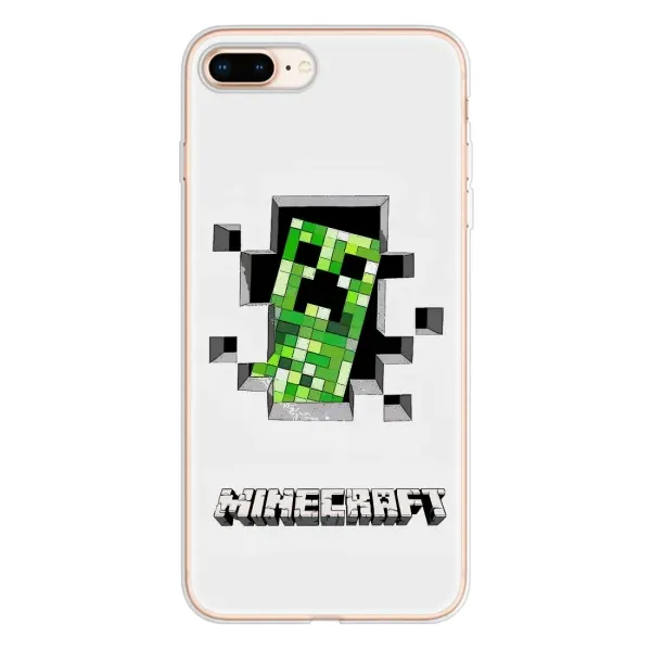 Чехол с рисунком «Крипер» для iPhone 8 Plus Чехол с рисунком «Крипер» для iPhone 8 Plus