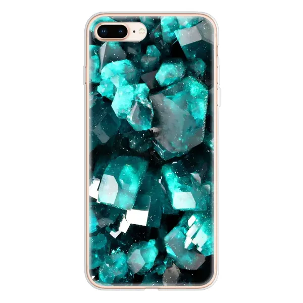 Чехол с рисунком «Кристалы» для iPhone 8 Plus Чехол с рисунком «Кристалы» для iPhone 8 Plus