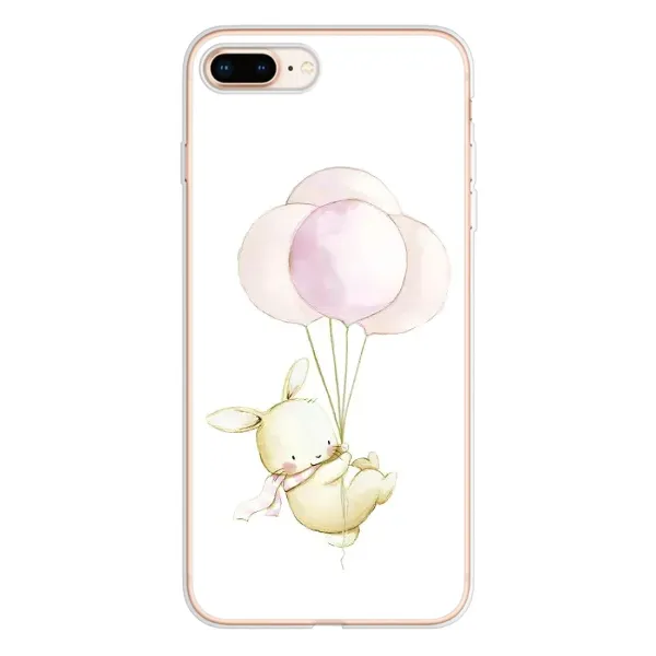Чехол с рисунком «Кролик и шарики» для iPhone 8 Plus Чехол с рисунком «Кролик и шарики» для iPhone 8 Plus