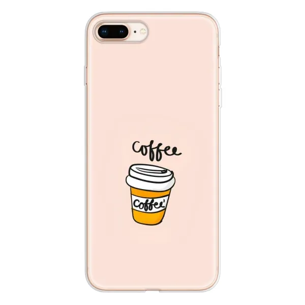 Чехол с рисунком «Кружка кофе» для iPhone 8 Plus Чехол с рисунком «Кружка кофе» для iPhone 8 Plus