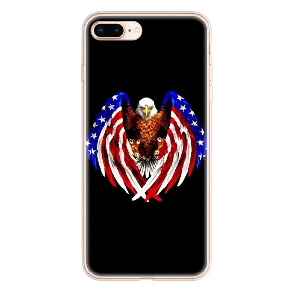 Чохол з малюнком «Крила США» для iPhone 8 Plus Чохол з малюнком «Крила США» для iPhone 8 Plus