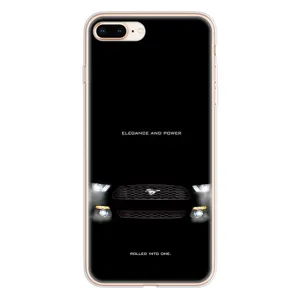 Чехлы с тематикой "Крутые машины" на iPhone 8 Plus (Черный Land Rover)