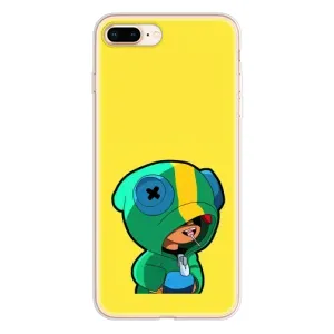 Чохол Бравл Старс для iPhone 8 Plus (Леон (LEON))