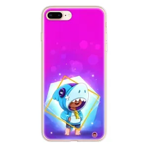 Чохол Бравл Старс для iPhone 8 Plus (Леон у костюмі Акули)