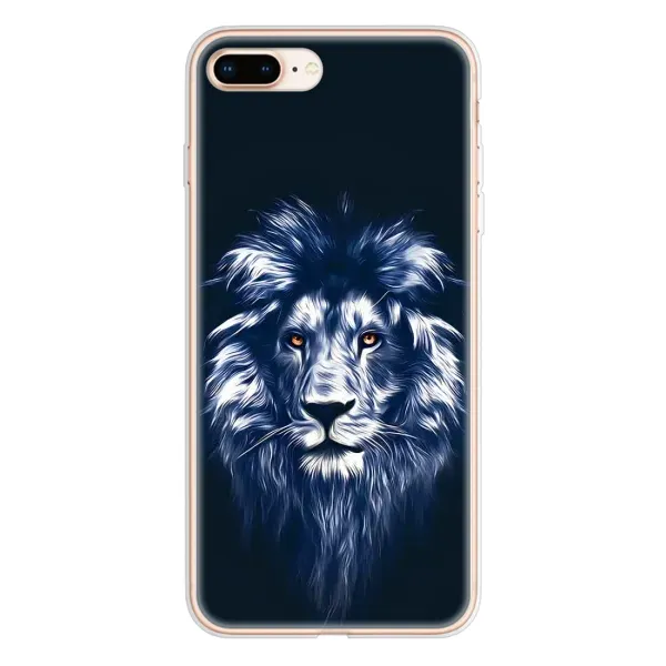 Чохол з малюнком «Лев – синій» для iPhone 8 Plus Чохол з малюнком «Лев – синій» для iPhone 8 Plus