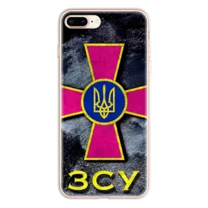 ЗСУ Чохли (TPU) для iPhone 8 Plus (Лого ЗСУ)