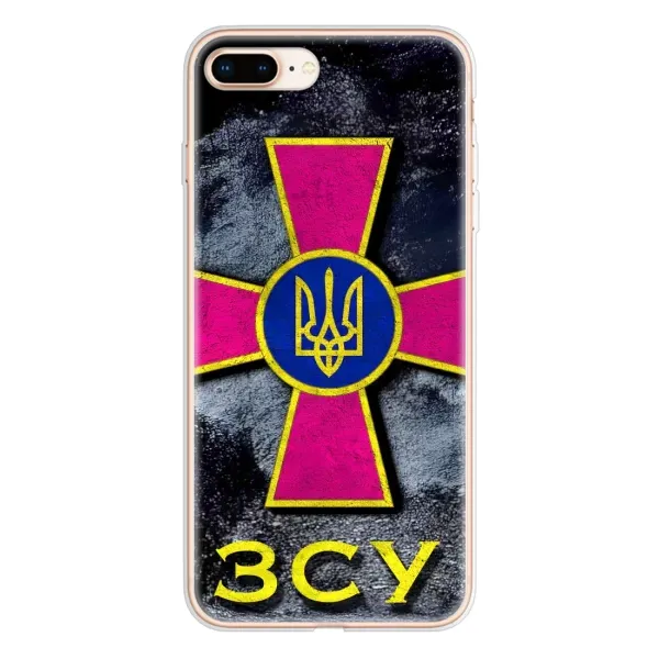 Чохол з малюнком «Лого ЗСУ» для iPhone 8 Plus Чохол з малюнком «Лого ЗСУ» для iPhone 8 Plus