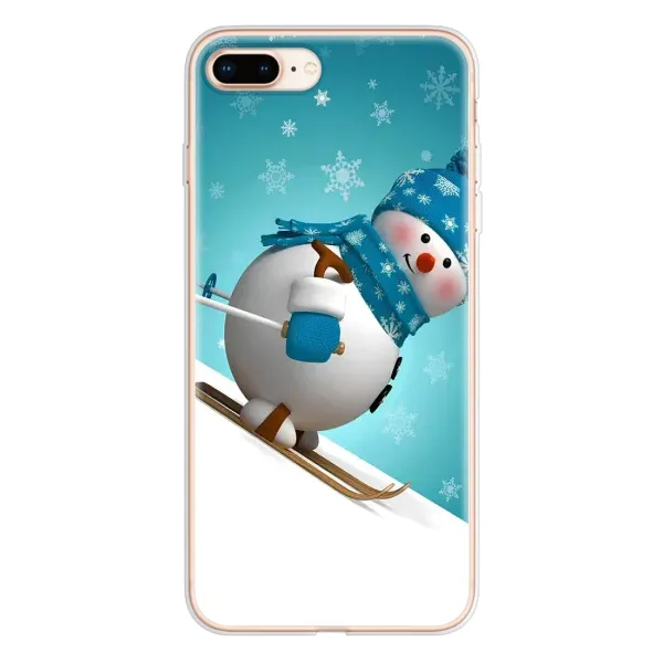 Чехол с рисунком «Лыжник» для iPhone 8 Plus Чехол с рисунком «Лыжник» для iPhone 8 Plus