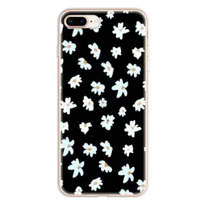 Чехол с ромашками на iPhone 8 Plus (Маленькие ромашки)