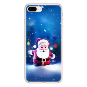 Чехлы на Новый Год iPhone 8 Plus (Маленький Дед Мороз)