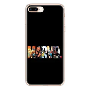 Силиконовый Чехол для iPhone 8 Plus (MARVEL)