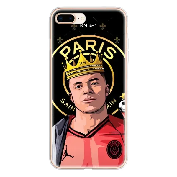 Чехол с рисунком «Mbappe King» для iPhone 8 Plus Чехол с рисунком «Mbappe King» для iPhone 8 Plus