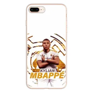 Чохол (TPU) з Футболістом на iPhone 8 Plus (Мбаппе Реал)