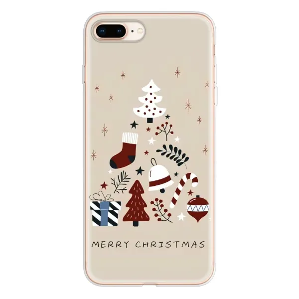 Чохол з малюнком «Merry Christmas» для iPhone 8 Plus Чохол з малюнком «Merry Christmas» для iPhone 8 Plus