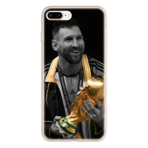 Чехлы Лео Месси Аргентина для iPhone 8 Plus (Месси ЧМ)