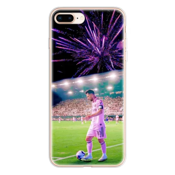 Чехол с рисунком «Месси в Майами» для iPhone 8 Plus Чехол с рисунком «Месси в Майами» для iPhone 8 Plus