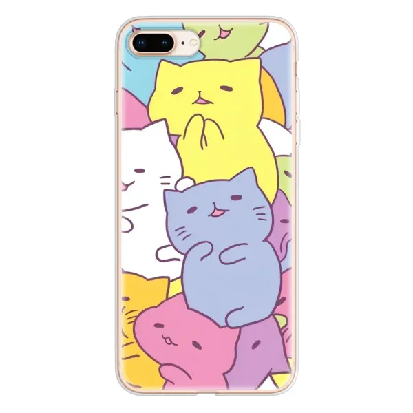 Чехол с рисунком «Милые котики» для iPhone 8 Plus Чехол с рисунком «Милые котики» для iPhone 8 Plus