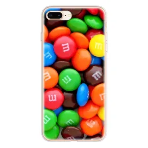 Чохол з зображенням смачної їжі для iPhone 8 Plus (Різнокольорові M&M'S)