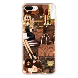 Чохол Стиль Louis Vuitton на iPhone 8 Plus (Мода Луі Віттон)