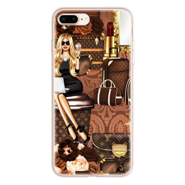 Чохол з малюнком «Мода Луі Віттон» для iPhone 8 Plus Чохол з малюнком «Мода Луі Віттон» для iPhone 8 Plus