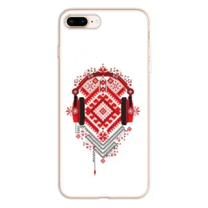 Силіконовый Чохол на iPhone 8 Plus з картинкой Вишиванки (Модна вишиванка)