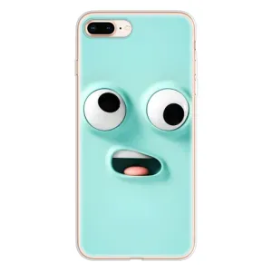 Силиконовые Чехлы (смешные стикеры) для iPhone 8 Plus (Забавное мятное лицо)