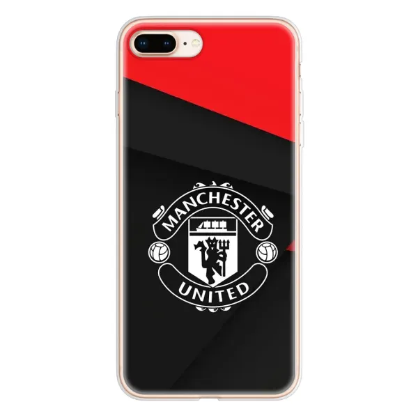Чехол с рисунком «MU» для iPhone 8 Plus