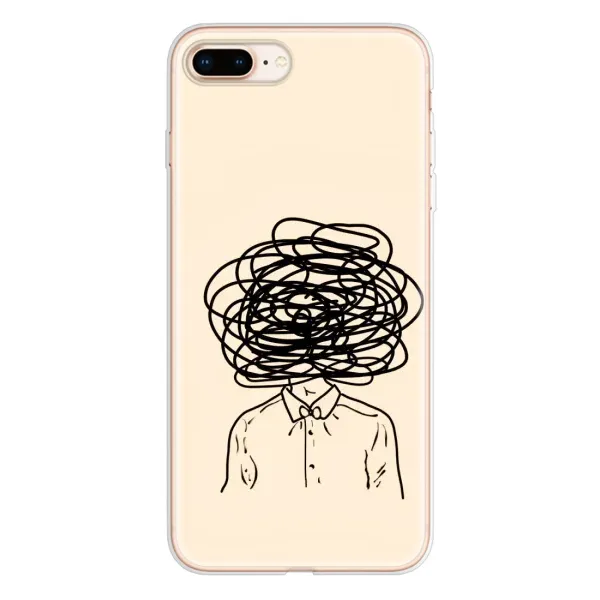 Чехол с рисунком «Мысли» для iPhone 8 Plus Чехол с рисунком «Мысли» для iPhone 8 Plus