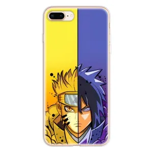 Купить Чохли на телефон з принтом Anime для iPhone 8 Plus (Naruto Vs Sasuke)