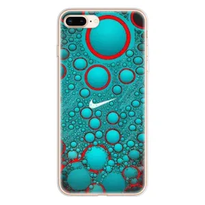 Силіконовый Чохол на iPhone 8 Plus з картинкою НАЙК (Найк зелений)