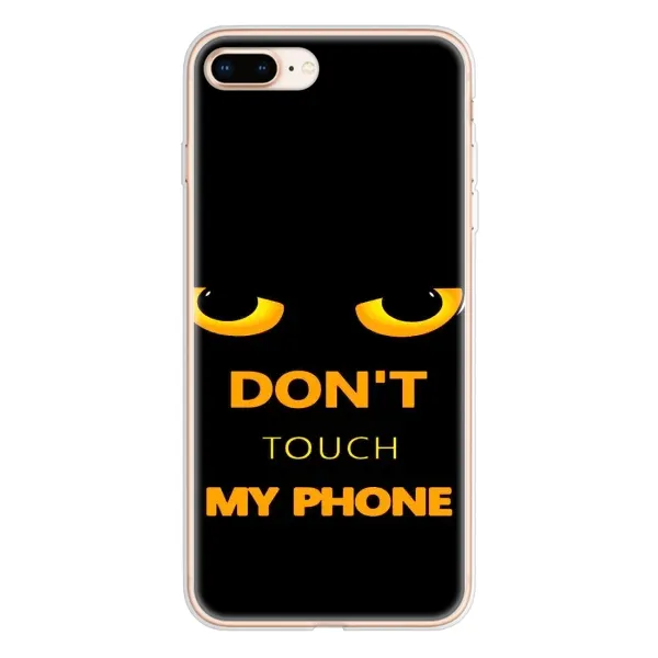 Чехол с рисунком «Не трогай мой телефон» для iPhone 8 Plus Чехол с рисунком «Не трогай мой телефон» для iPhone 8 Plus