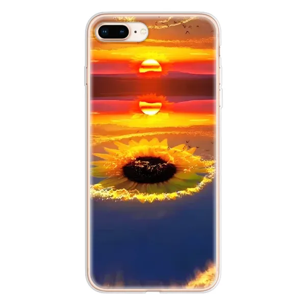 Чехол с рисунком «Небо подсолнух» для iPhone 8 Plus Чехол с рисунком «Небо подсолнух» для iPhone 8 Plus