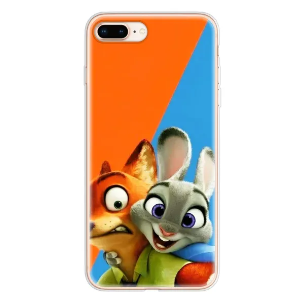 Чехол с рисунком «Ник и Хопс» для iPhone 8 Plus