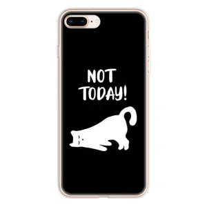 Бампер з зображенням Котиків для Айфон 8 Плюс (Not Today)