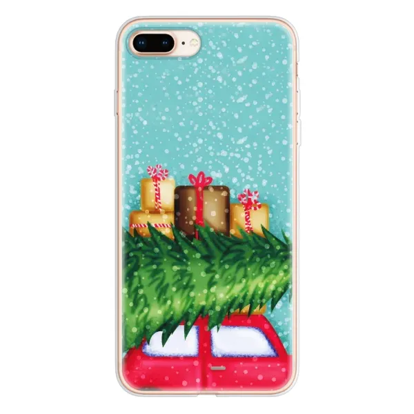 Чехол с рисунком «Новогодние подарки» для iPhone 8 Plus Чехол с рисунком «Новогодние подарки» для iPhone 8 Plus