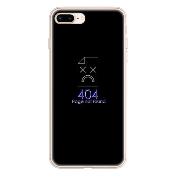 Чехол с рисунком «Ошибка 404» для iPhone 8 Plus