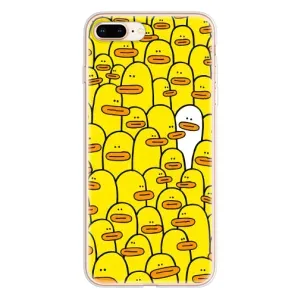 Силіконовий бампер з картинкою звірів для iPhone 8 Plus