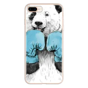 Чохли з Пандами на iPhone 8 Plus (Панда боксер)