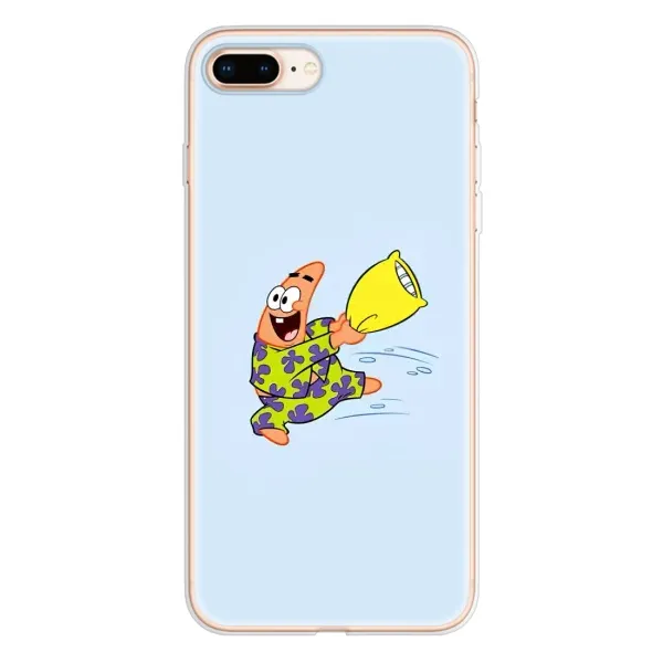 Чехол с рисунком «Патрик с подушкой» для iPhone 8 Plus Чехол с рисунком «Патрик с подушкой» для iPhone 8 Plus