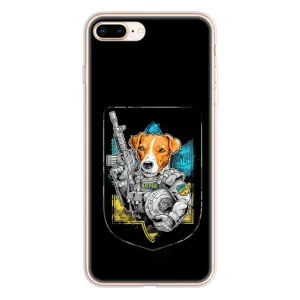Чохол з принтом для iPhone 8 Plus (Патрон Воїн)