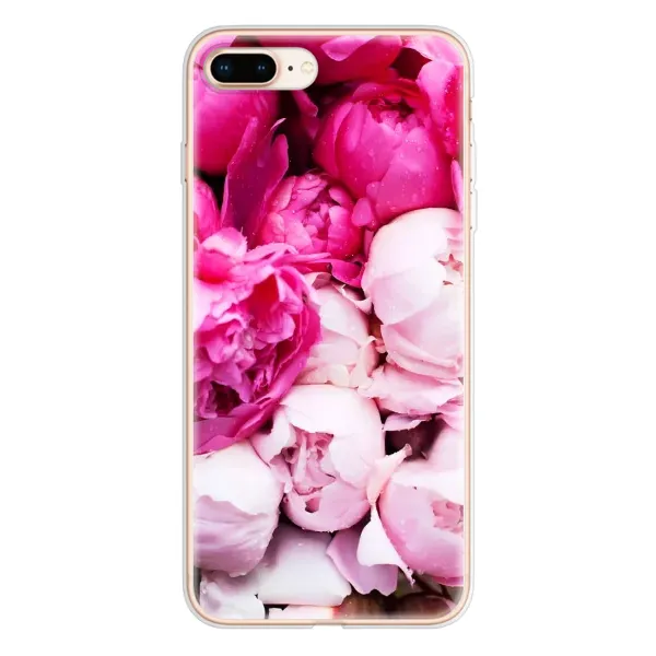 Чехол с рисунком «Пионы» для iPhone 8 Plus Чехол с рисунком «Пионы» для iPhone 8 Plus