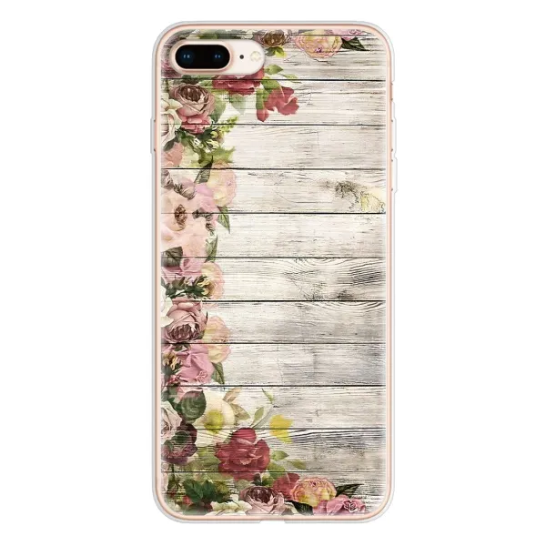 Чехол с рисунком «Плетущиеся цветы» для iPhone 8 Plus