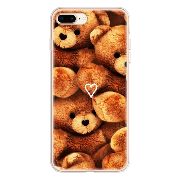 Чехол с рисунком «Плюшевый медвеженок» для iPhone 8 Plus Чехол с рисунком «Плюшевый медвеженок» для iPhone 8 Plus