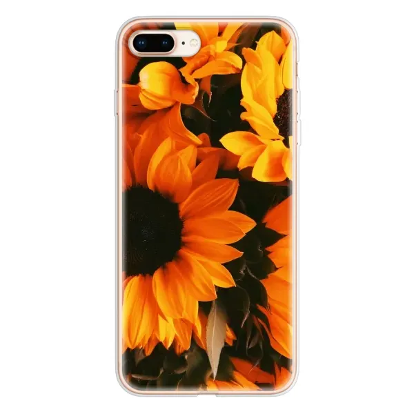 Чехол с рисунком «подсолнухи» для iPhone 8 Plus Чехол с рисунком «подсолнухи» для iPhone 8 Plus