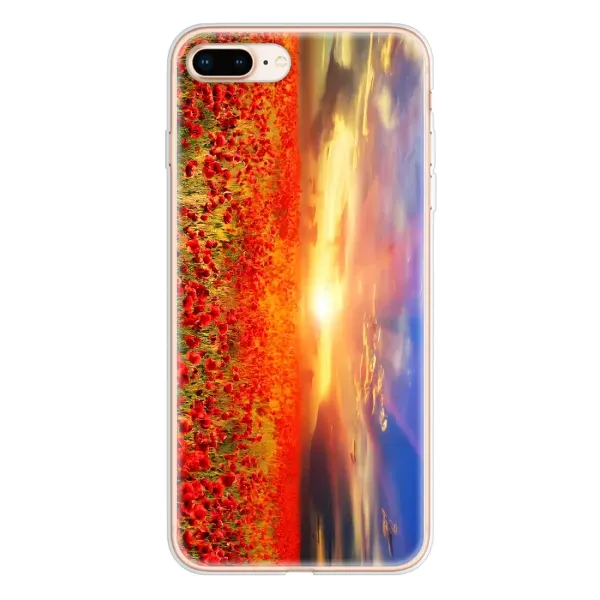 Чехол с рисунком «Поле тюльпанов» для iPhone 8 Plus Чехол с рисунком «Поле тюльпанов» для iPhone 8 Plus