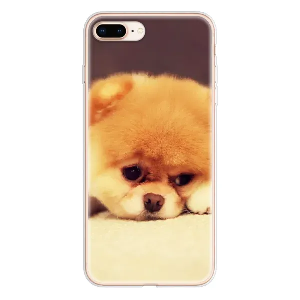 Чехол с рисунком «Померанский шпиц» для iPhone 8 Plus Чехол с рисунком «Померанский шпиц» для iPhone 8 Plus